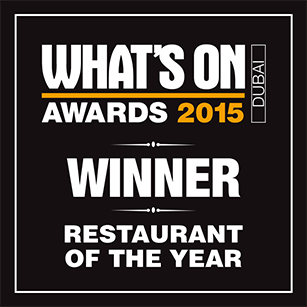 2015 Restaurant of the Year – Winner